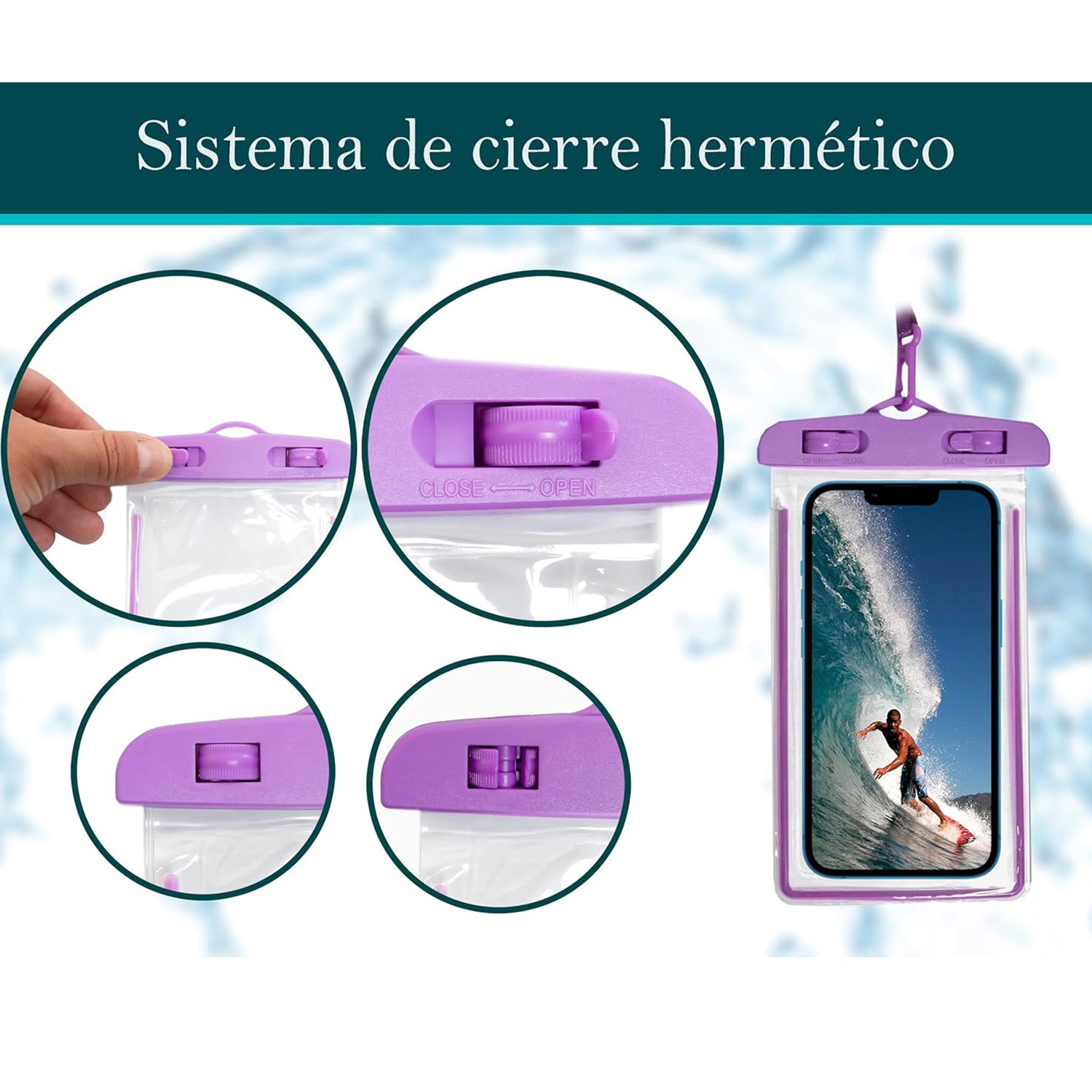 Mobile Waterproof Sealed Transparent Plastic Bag / Pouch Cover for All Mobile Phones Mobile Waterproof Sealed Transparent Plastic Bag / Pouch Cover for All Mobile Phones